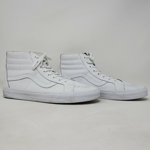 vans snake white